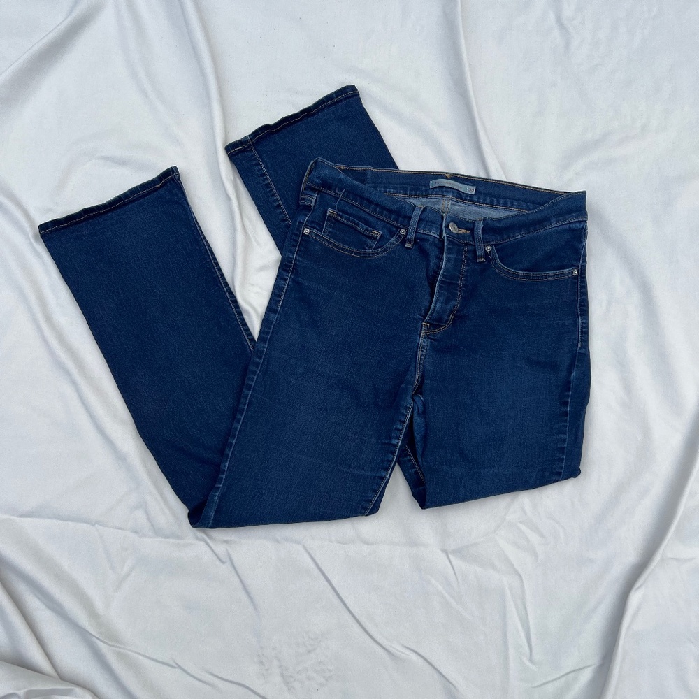 Levi's Jeans Shaping Bootcut 315 Size 30 Dark Wash